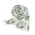 Chic Peacock Print Scarf - Fashion Forward Accessory - DipaliZ