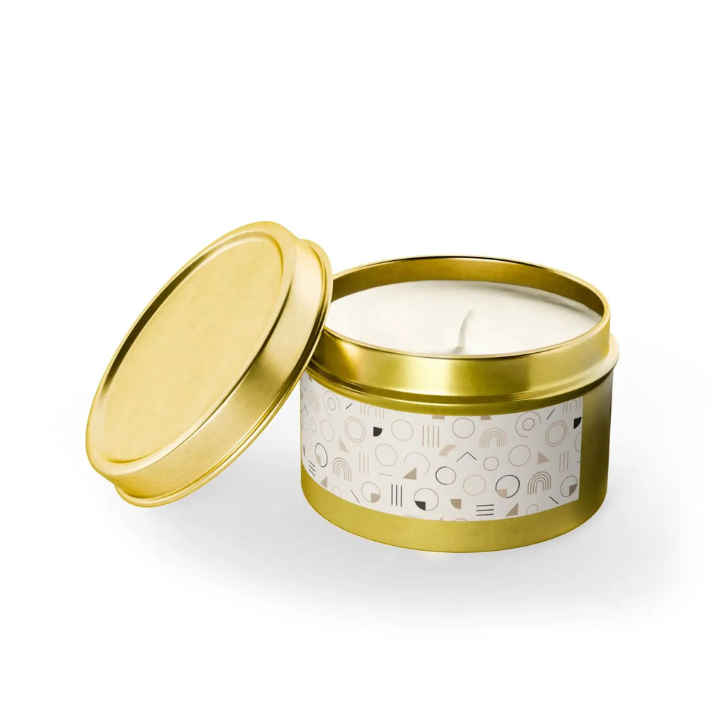 Chic Tin Candles - Modern Minimalist Home Fragrance Gifts - DipaliZ