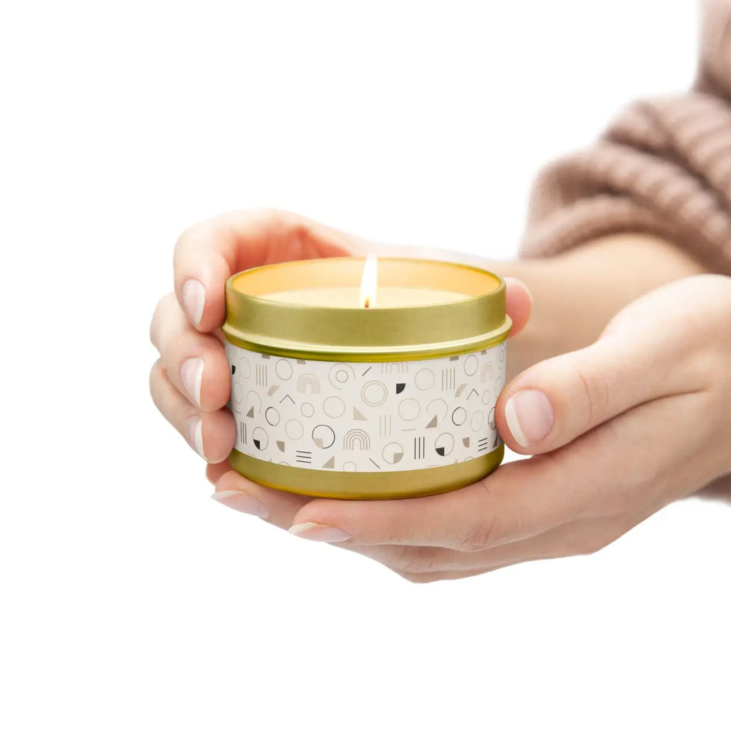Chic Tin Candles - Modern Minimalist Home Fragrance Gifts - DipaliZ