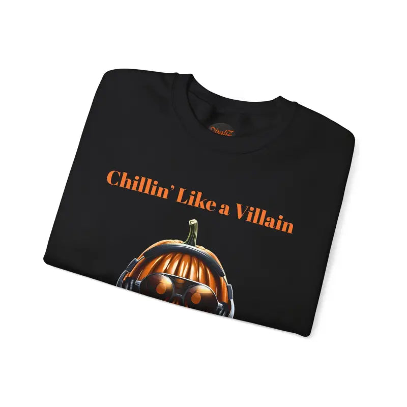 Villain Jack O Lantern Heavy Blend Crewneck - Halloween - DipaliZ