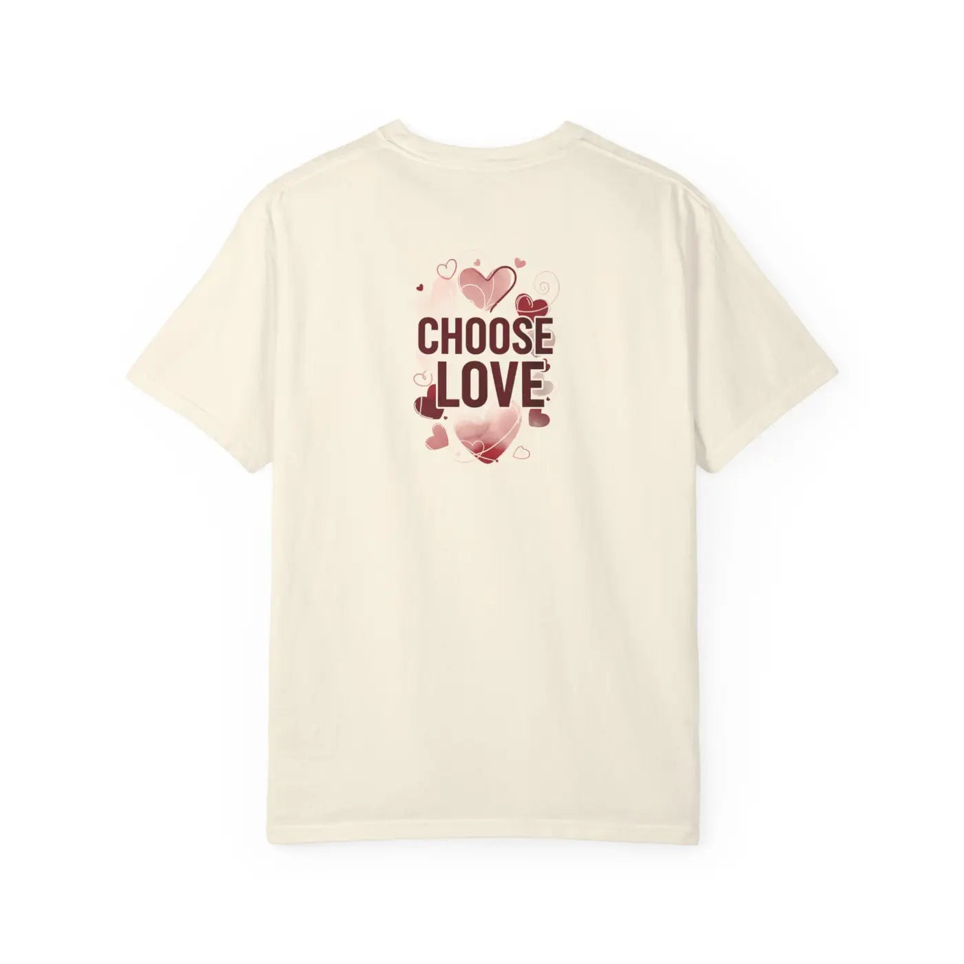 Heart Graphic Valentines Tee - Choose Love Shirt - DipaliZ