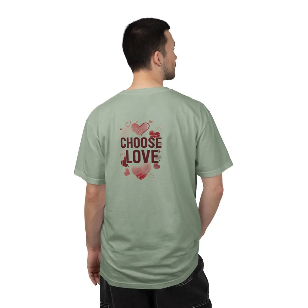 Heart Graphic Valentines Tee - Choose Love Shirt - DipaliZ
