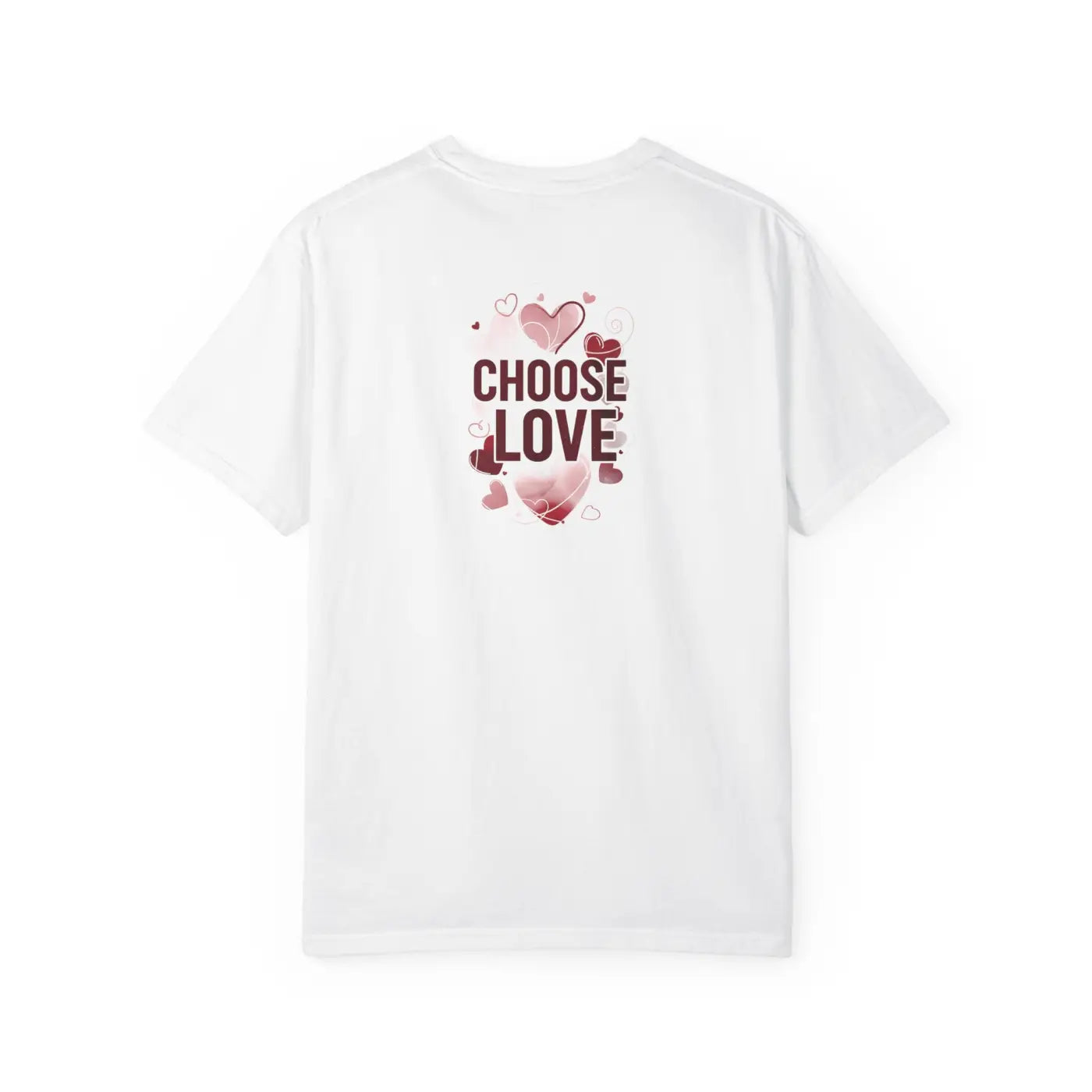 Heart Graphic Valentines Tee - Choose Love Shirt - DipaliZ