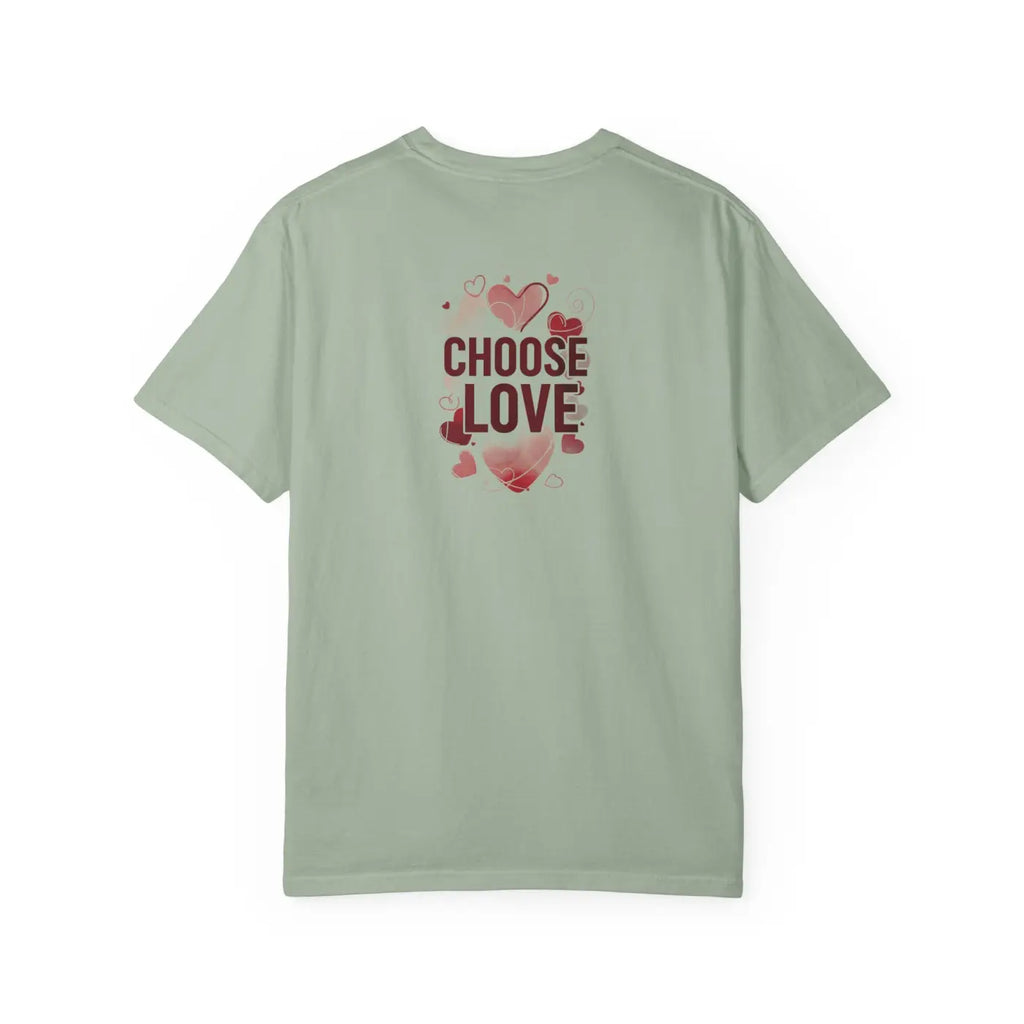 Heart Graphic Valentines Tee - Choose Love Shirt - DipaliZ