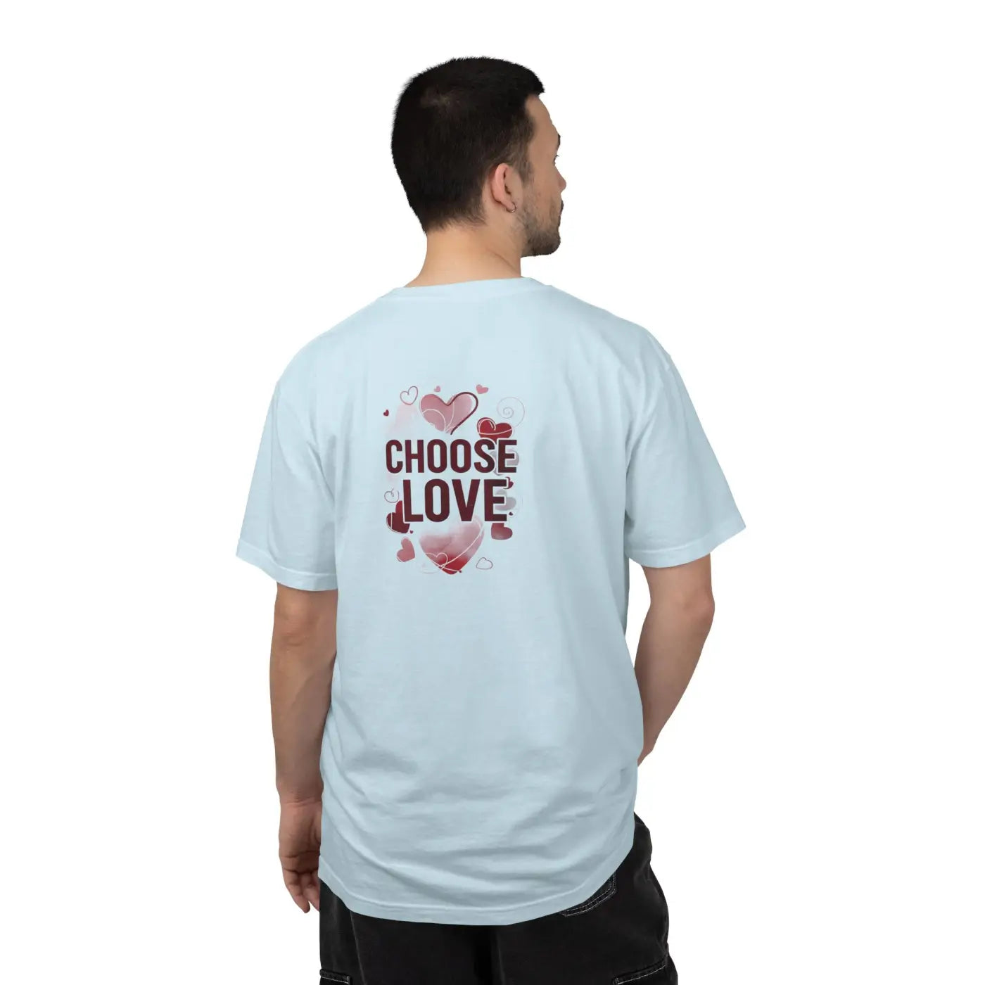 Heart Graphic Valentines Tee - Choose Love Shirt - DipaliZ