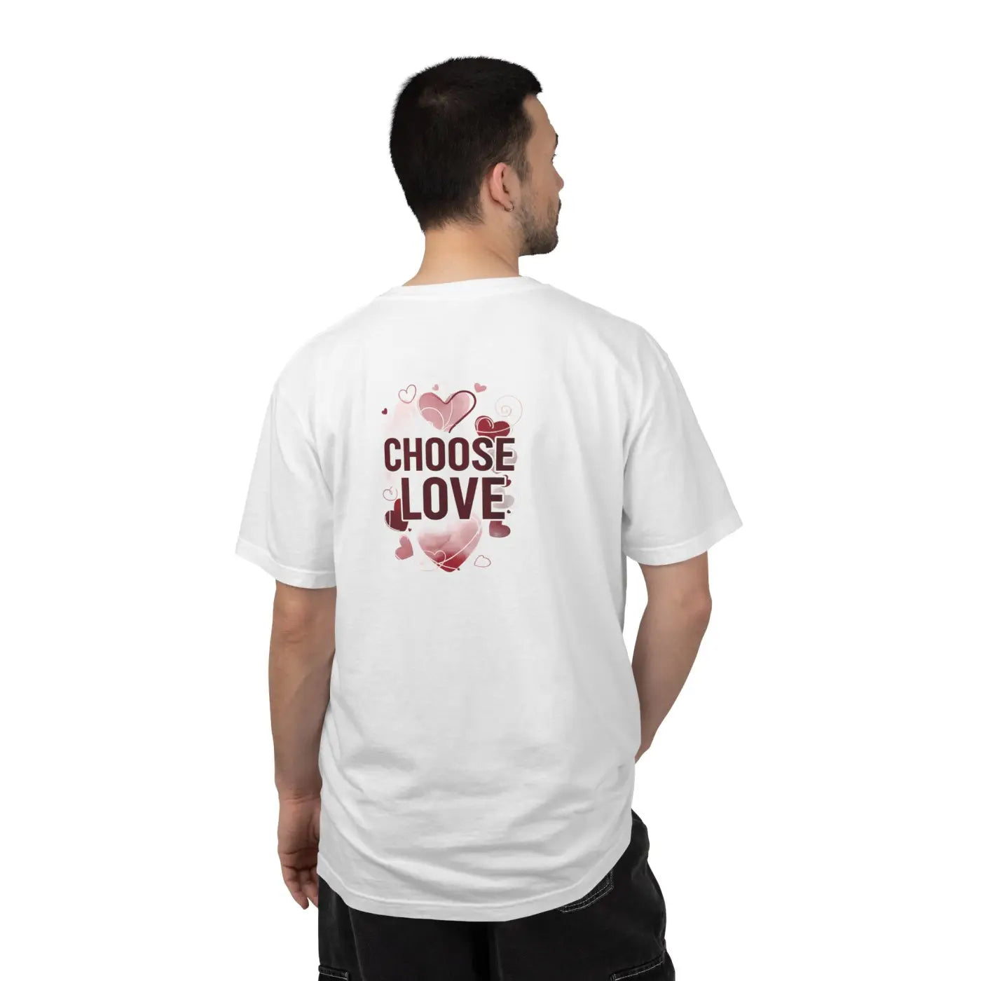 Heart Graphic Valentines Tee - Choose Love Shirt - DipaliZ