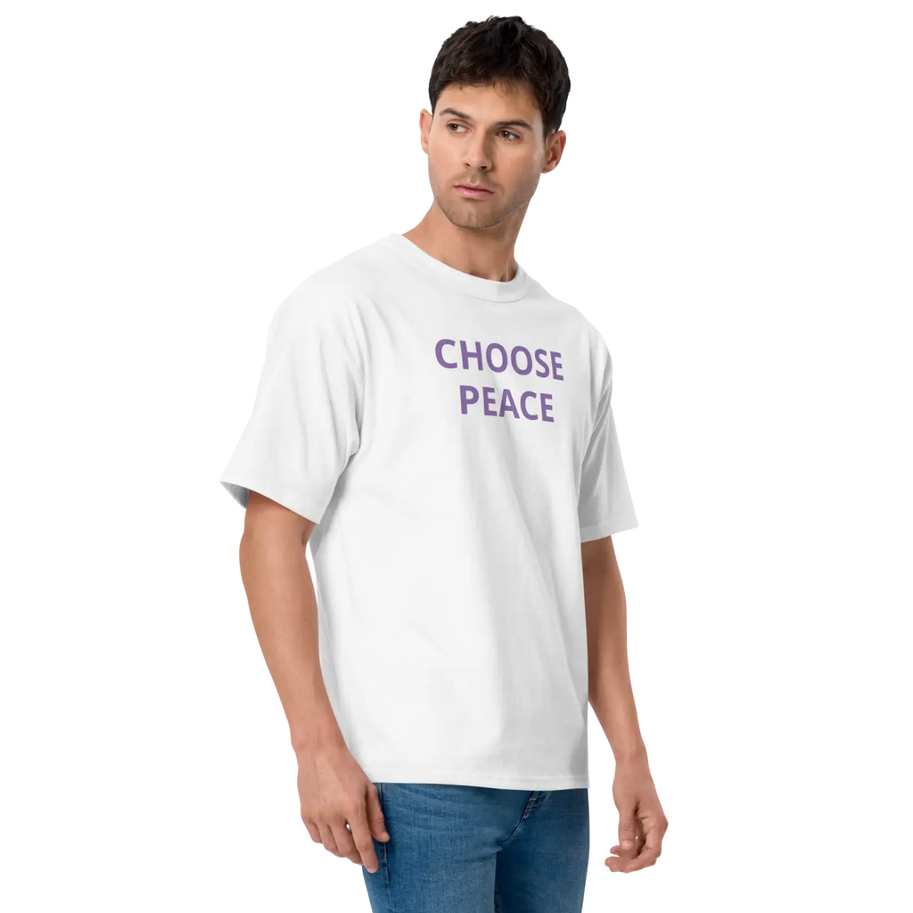 Peace Champion T-Shirt - Bold Sleeve Design - DipaliZ