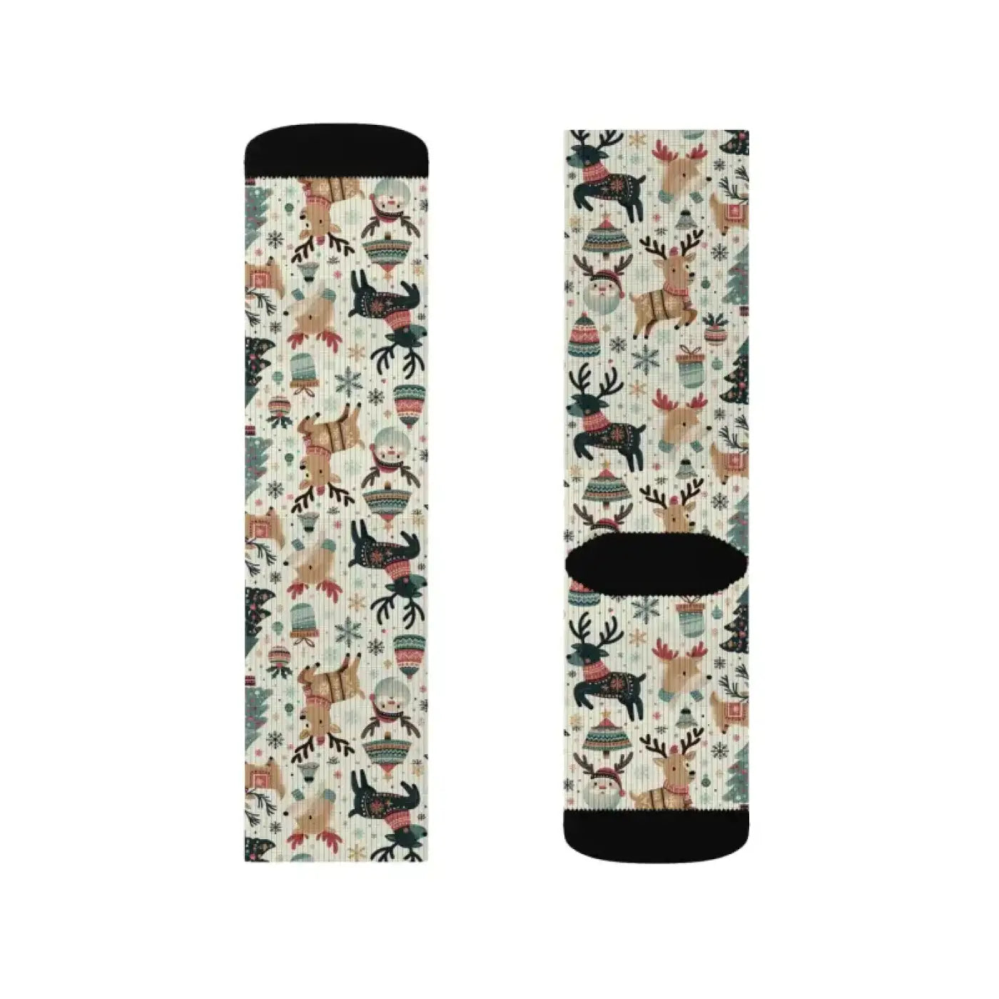 Christmas Sublimation Socks - Holiday Magic Design - DipaliZ