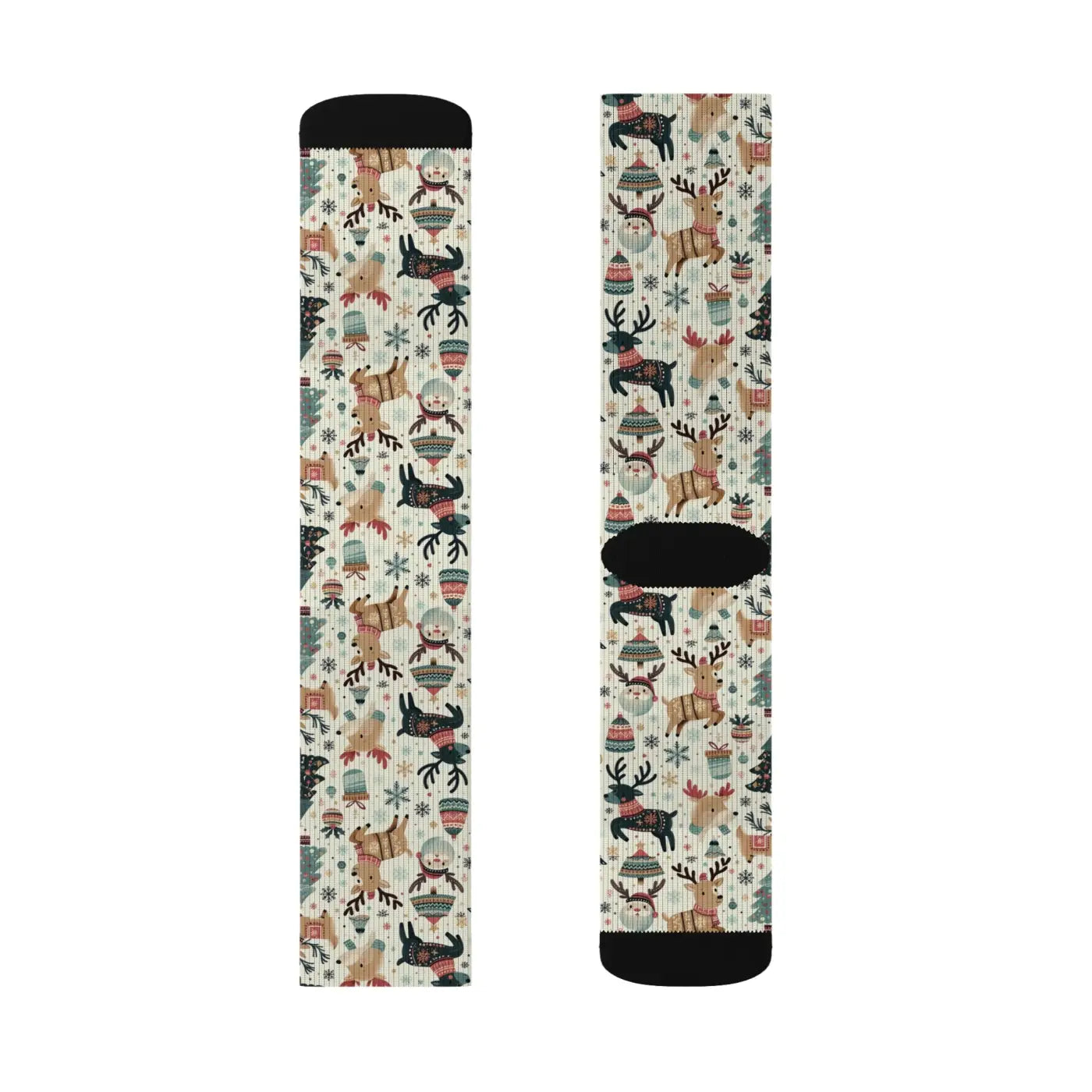 Christmas Sublimation Socks - Holiday Magic Design - DipaliZ