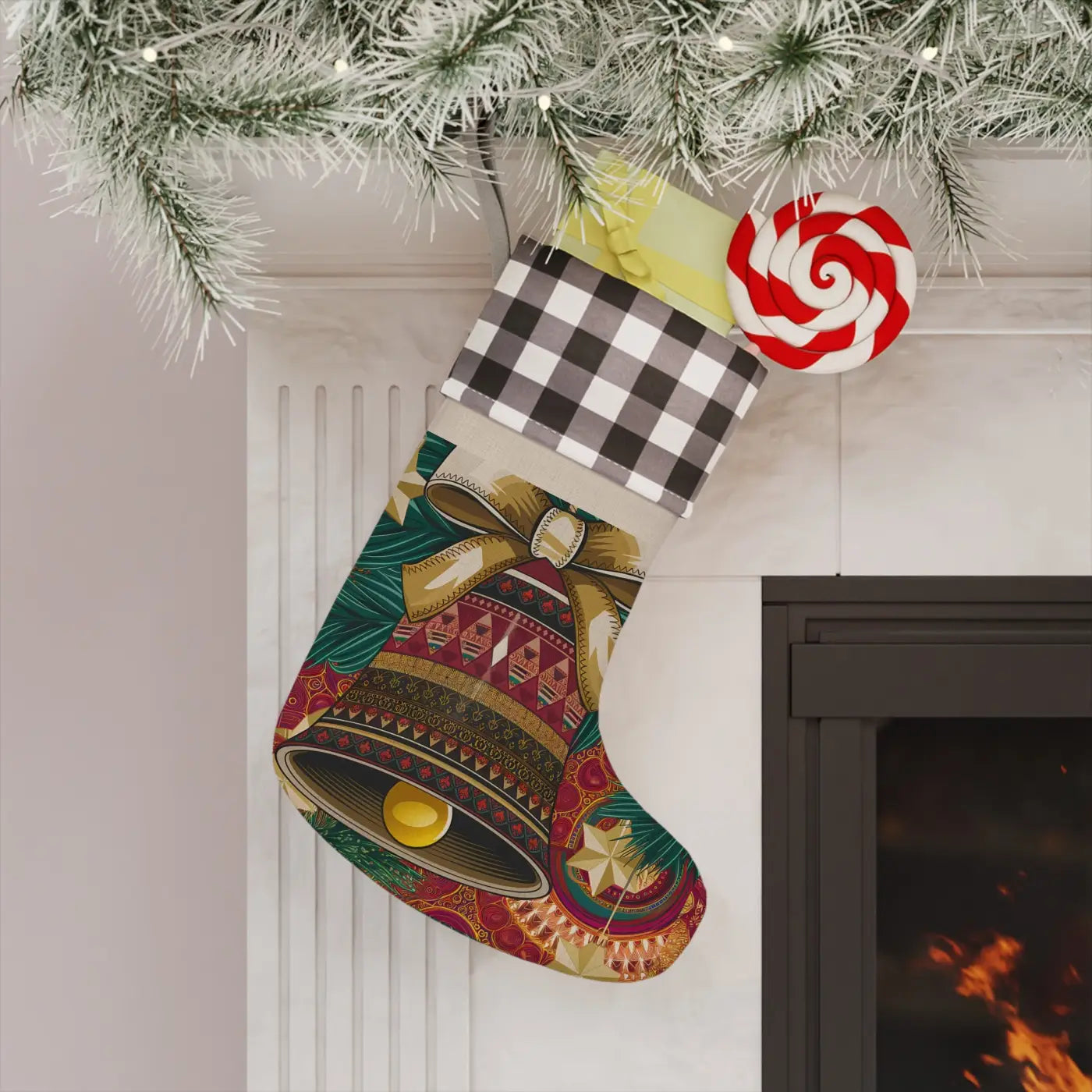 Stylish Christmas Stockings - Festive Holiday Decor - DipaliZ