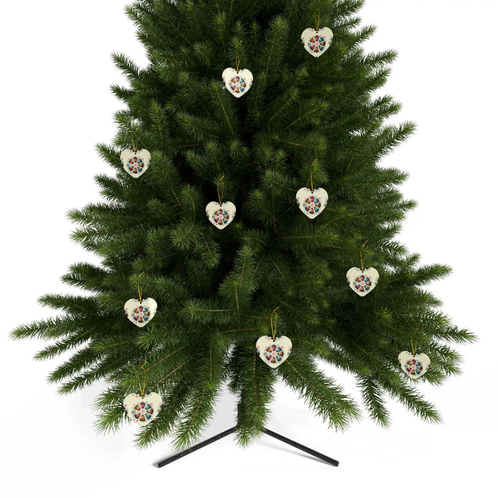 Festive Christmas Bells - Stylish Shapes Ceramic Set - DipaliZ
