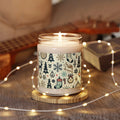 Christmas Cheer Scented Candle - Cozy Holiday Natural Soy Wax - DipaliZ