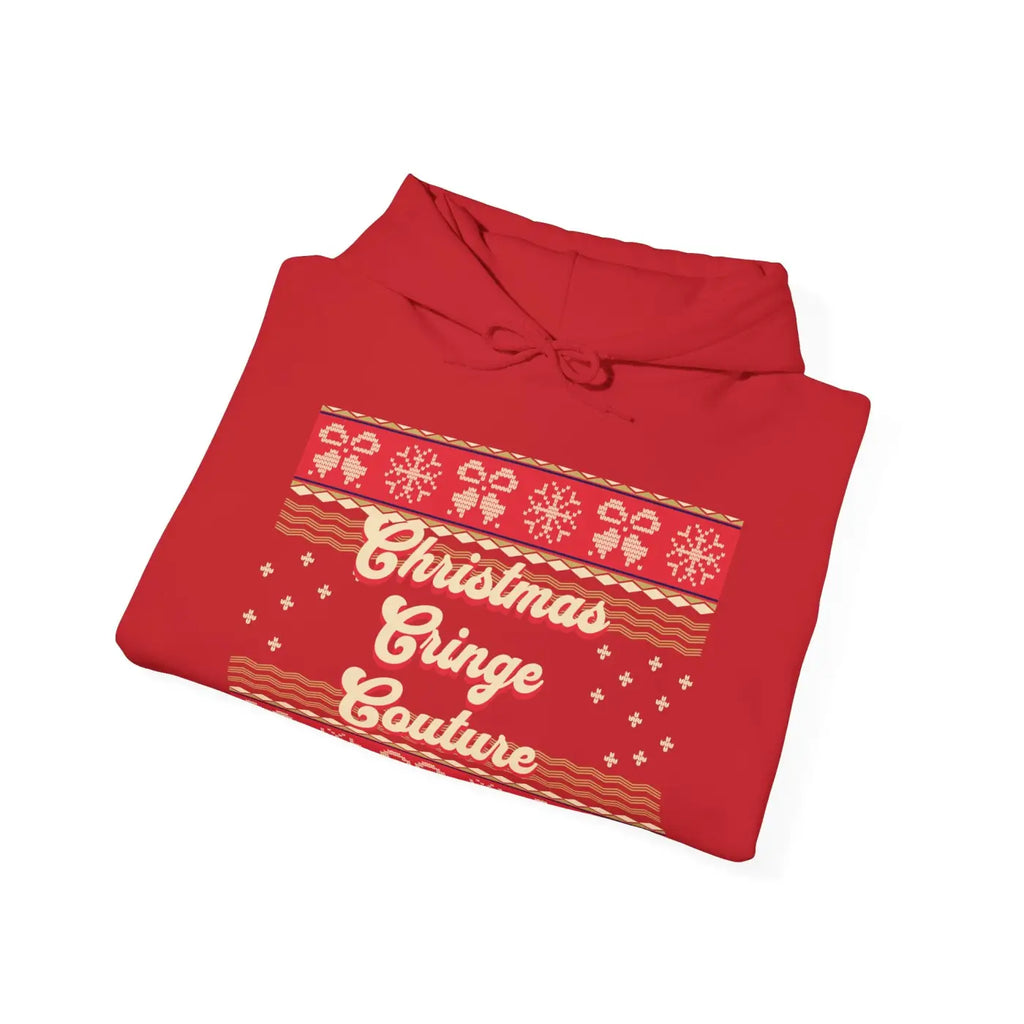 Ugly Sweater Hoodie - Cozy Christmas Vibes - DipaliZ