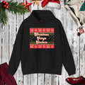Ugly Sweater Hoodie - Cozy Christmas Vibes - DipaliZ