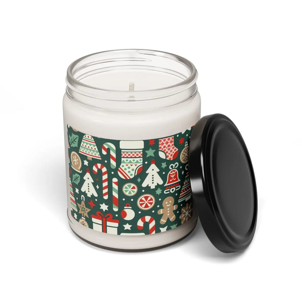 Festive Aroma Scented Soy Candle - Natural Soy Wax Holiday - DipaliZ