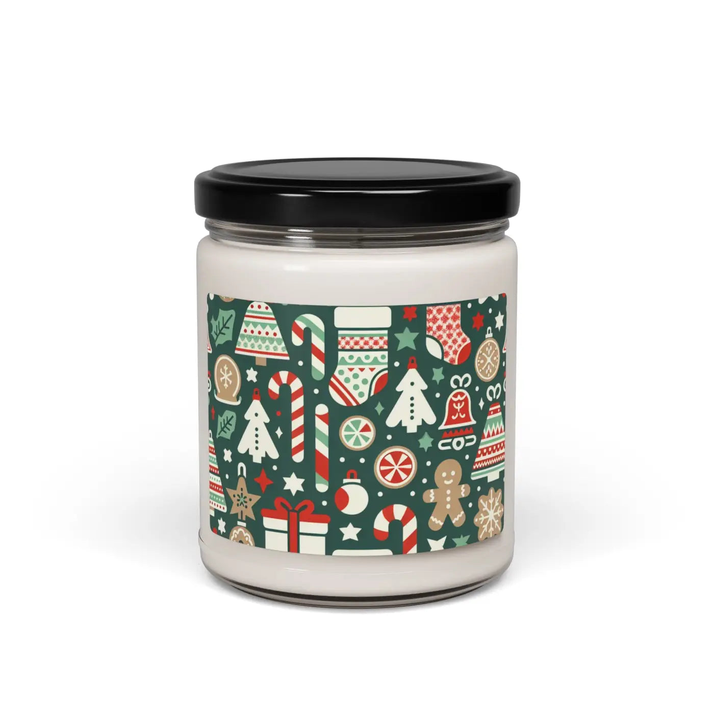 Festive Aroma Scented Soy Candle - Natural Soy Wax Holiday - DipaliZ