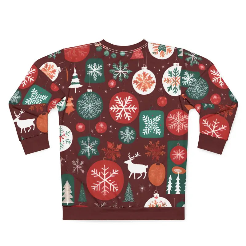 Custom Cut Unisex Sweatshirt - Christmas Decorations - DipaliZ