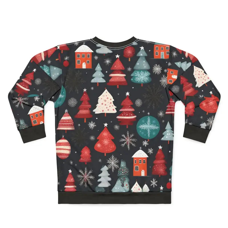 Custom Cut Unisex Sweatshirt - Christmas Ready Style - DipaliZ