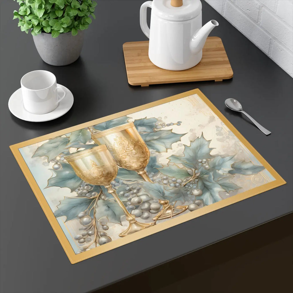 Jolly Placemats - Festive Christmas Drinks Design - DipaliZ