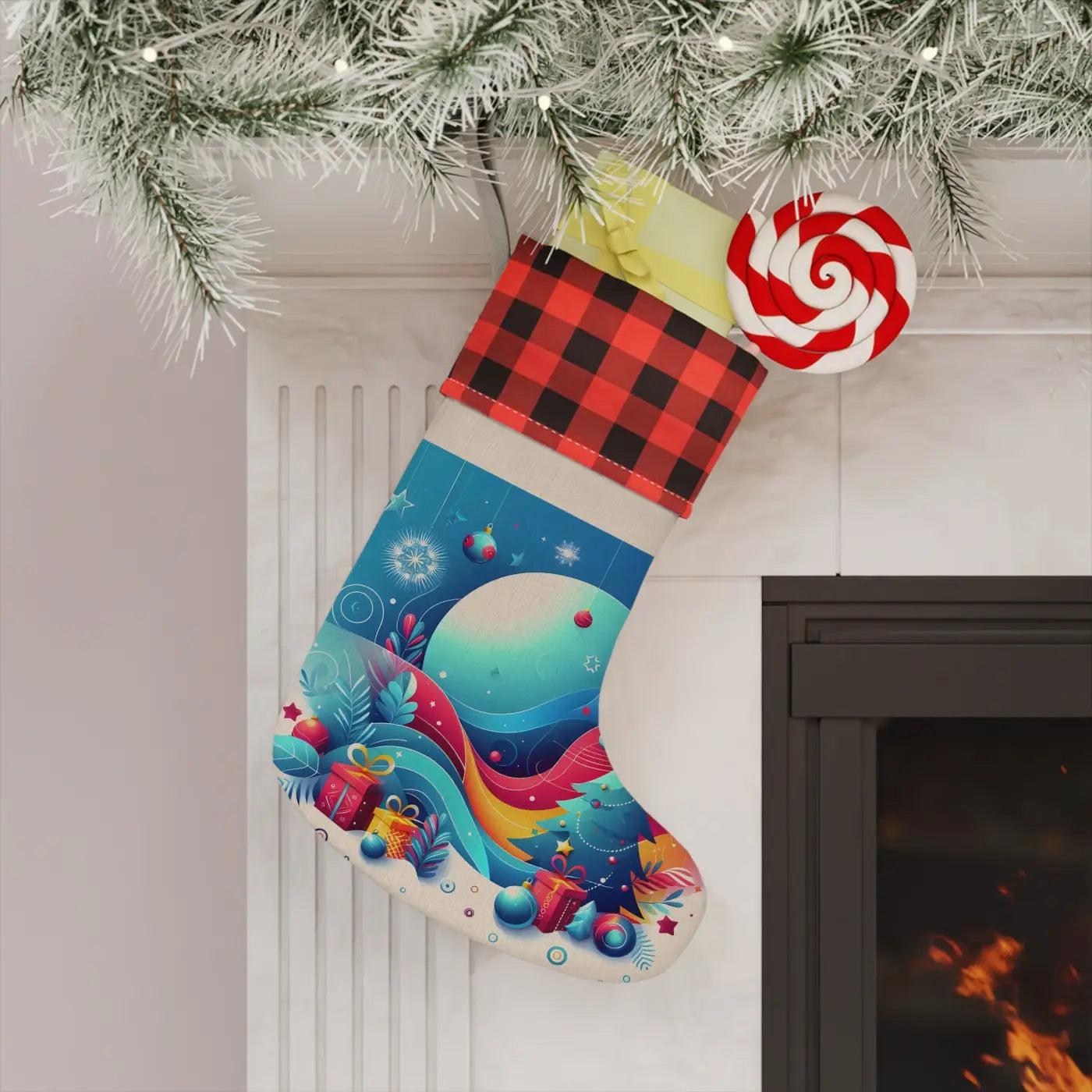 Stylish Christmas Stockings - Bring Elegance to Your Holiday - DipaliZ