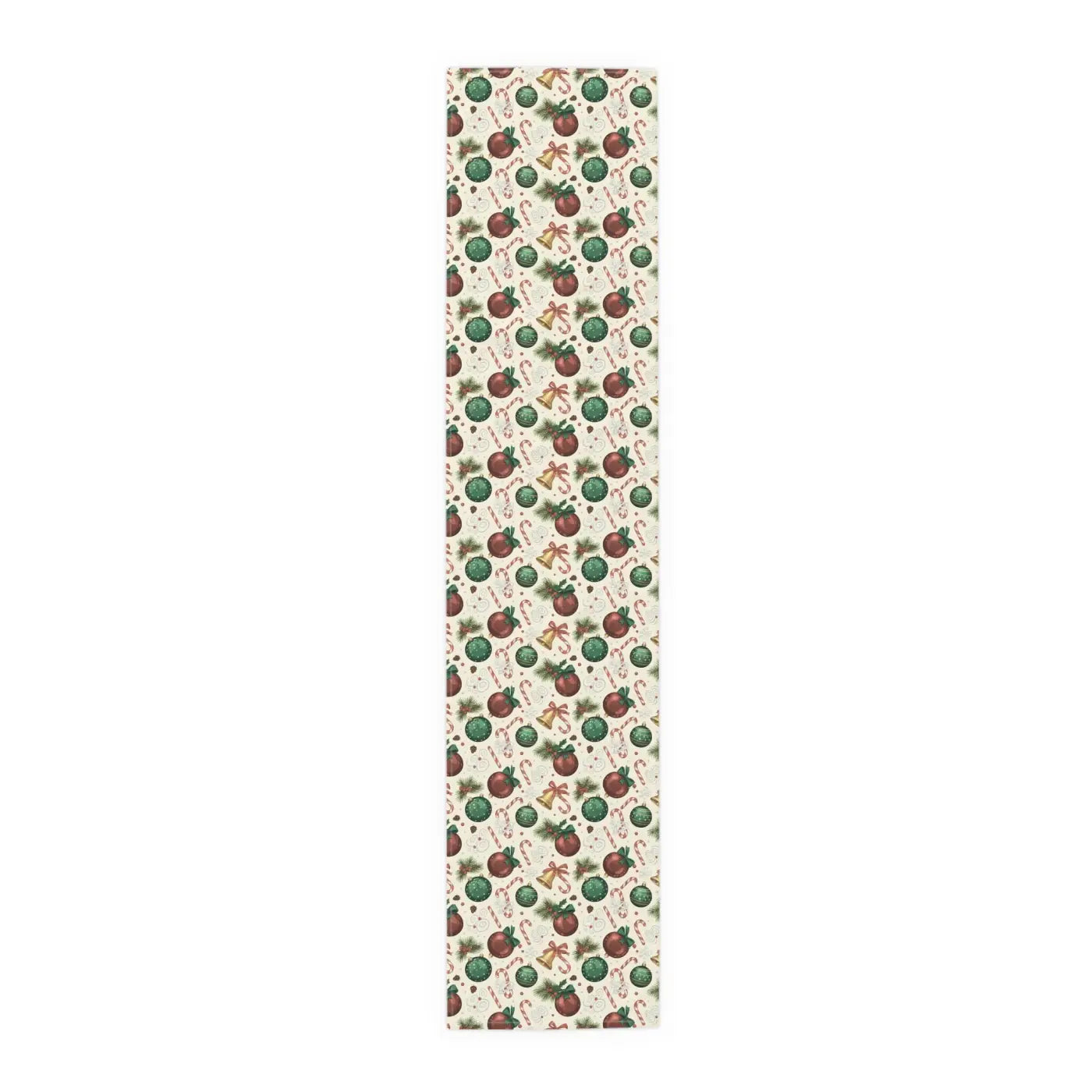 Farmhouse Gingerbread Twill Table Runner - Slightly Muted - DipaliZ