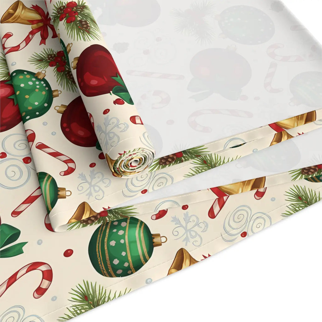 Farmhouse Gingerbread Twill Table Runner - Slightly Muted - DipaliZ
