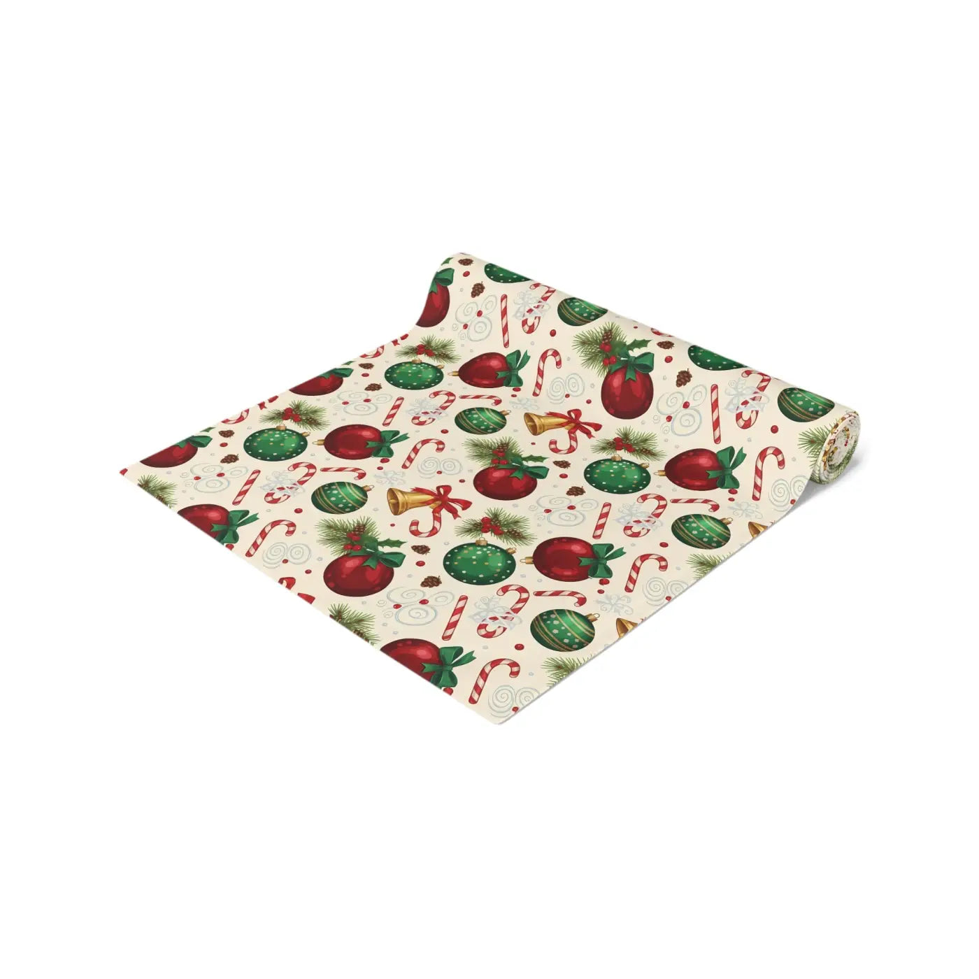 Farmhouse Gingerbread Twill Table Runner - Slightly Muted - DipaliZ
