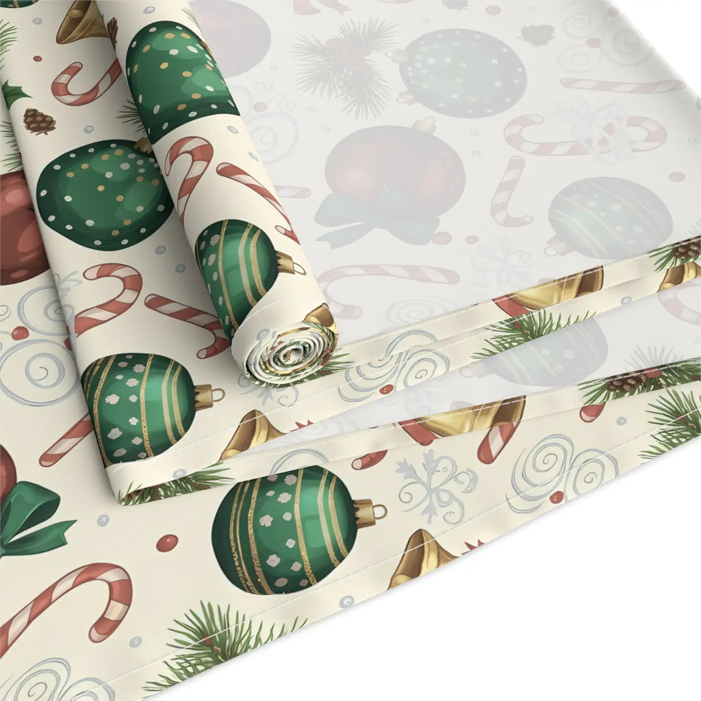 Farmhouse Gingerbread Twill Table Runner - Slightly Muted - DipaliZ