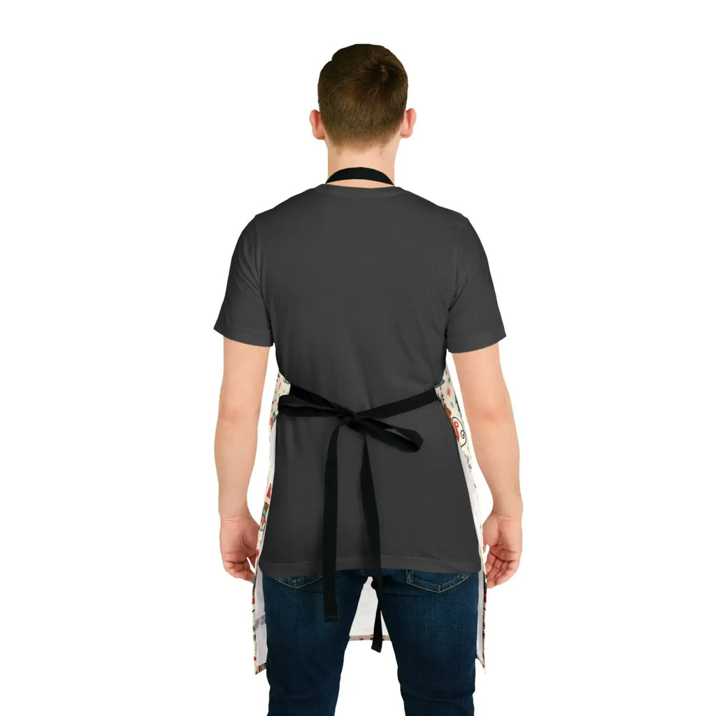 Festive Christmas Apron - Holiday Gathering Essential - DipaliZ