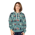 Festive Flair Unisex Pullover - Christmas Pattern Hoodie - DipaliZ
