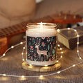 Christmas Reindeer Scented Soy Candle - Holiday Home Decor - DipaliZ