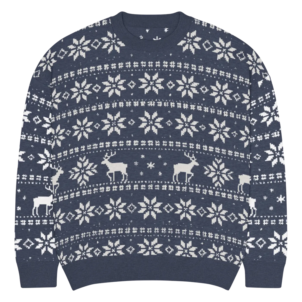 Relaxed Fit Knitted Crew Neck - Ultra Soft Sweater - DipaliZ