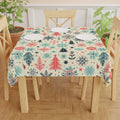 Winter Wonderland Tablecloth - Stylish One-Sided Print Christmas - DipaliZ