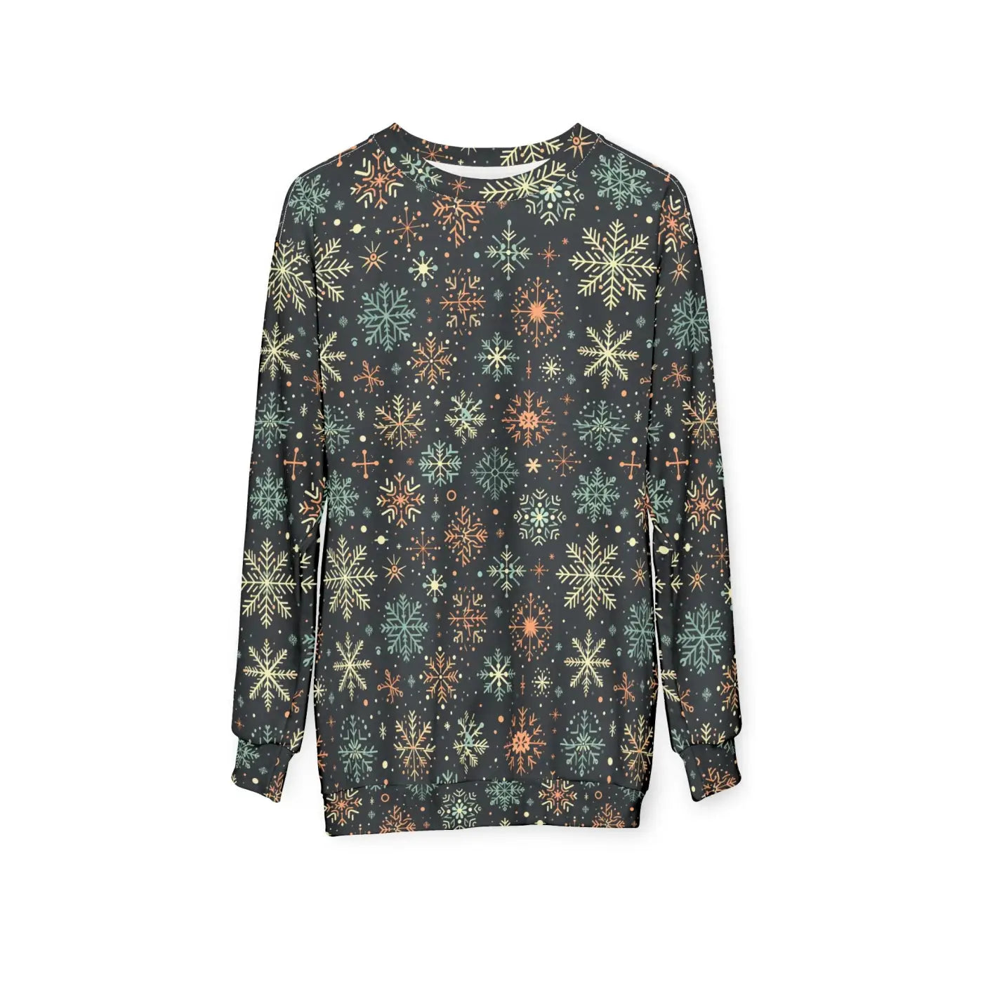 Christmas Snowflakes Unisex Sweatshirt - Festive Flair - DipaliZ