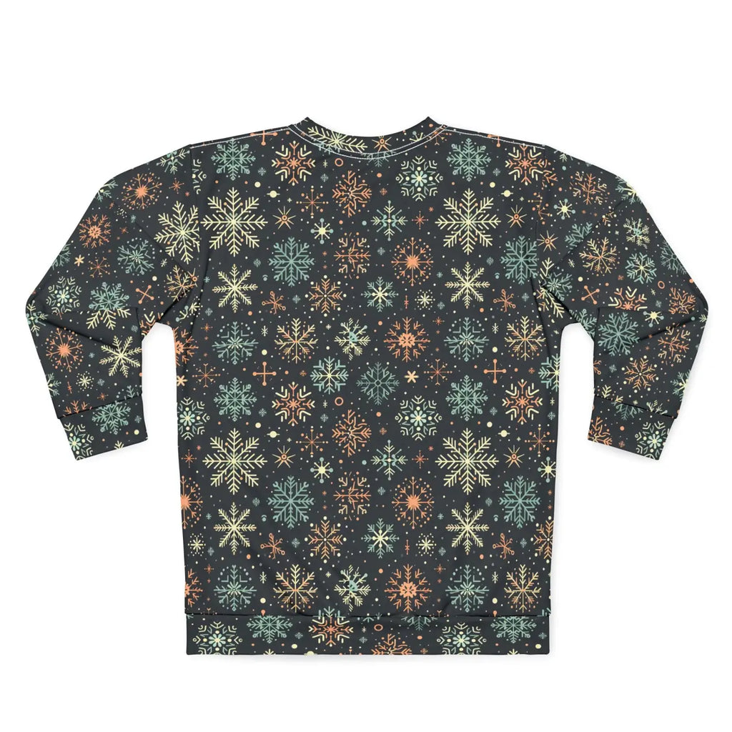 Christmas Snowflakes Unisex Sweatshirt - Festive Flair - DipaliZ