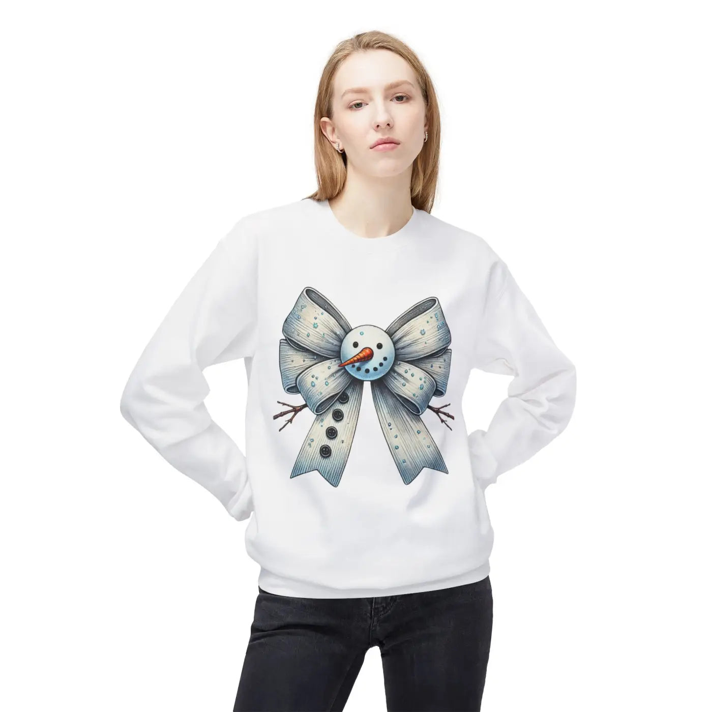 Cozy Midweight Softstyle Fleece Crewneck - Ring Spun Cotton - DipaliZ