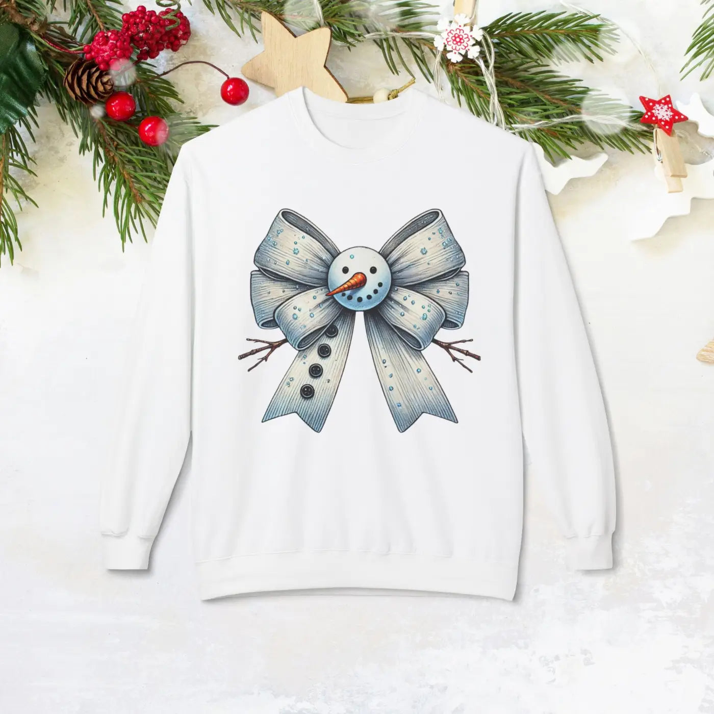 Cozy Midweight Softstyle Fleece Crewneck - Ring Spun Cotton - DipaliZ