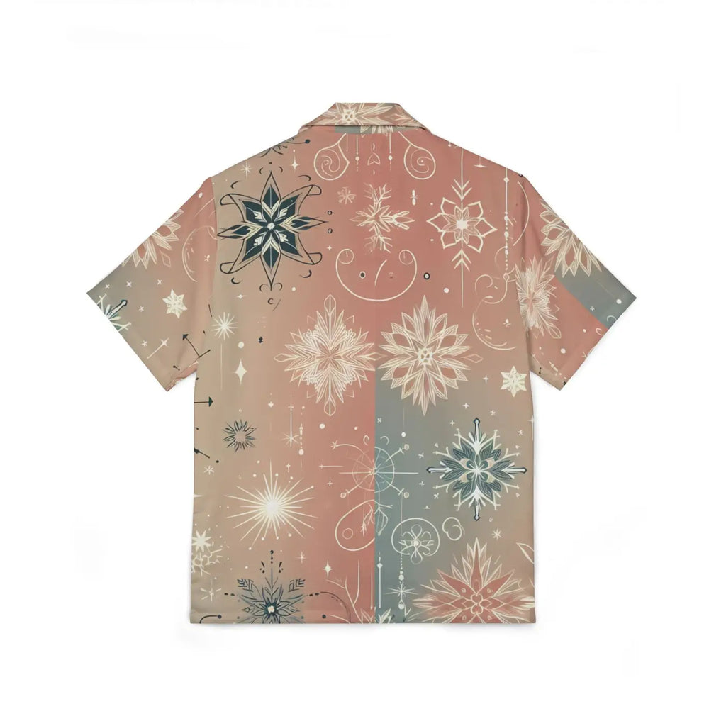 Hawaiian Camp Shirt - Christmas Sparkle Meets Endless Summer - DipaliZ