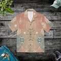Hawaiian Camp Shirt - Christmas Sparkle Meets Endless Summer - DipaliZ