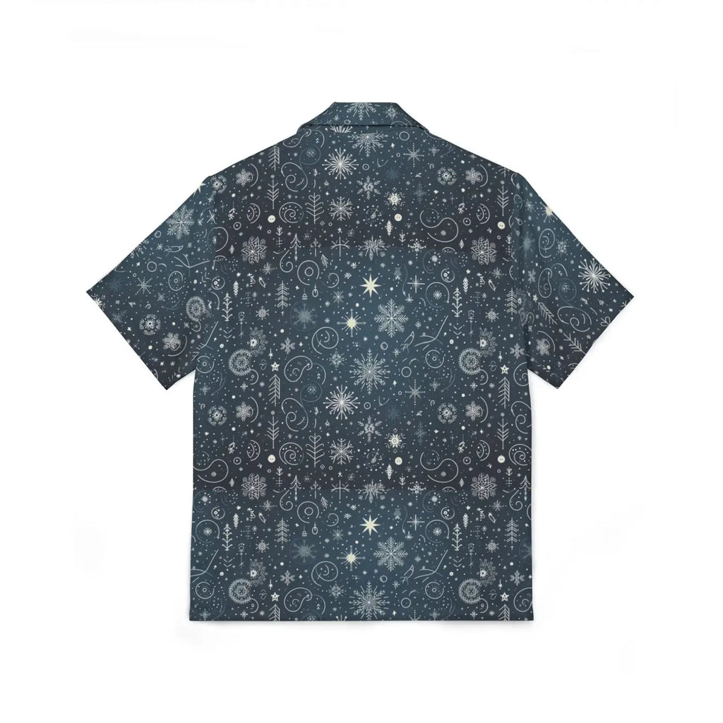 Hawaiian Camp Shirt - Festive Chic Christmas Style - DipaliZ
