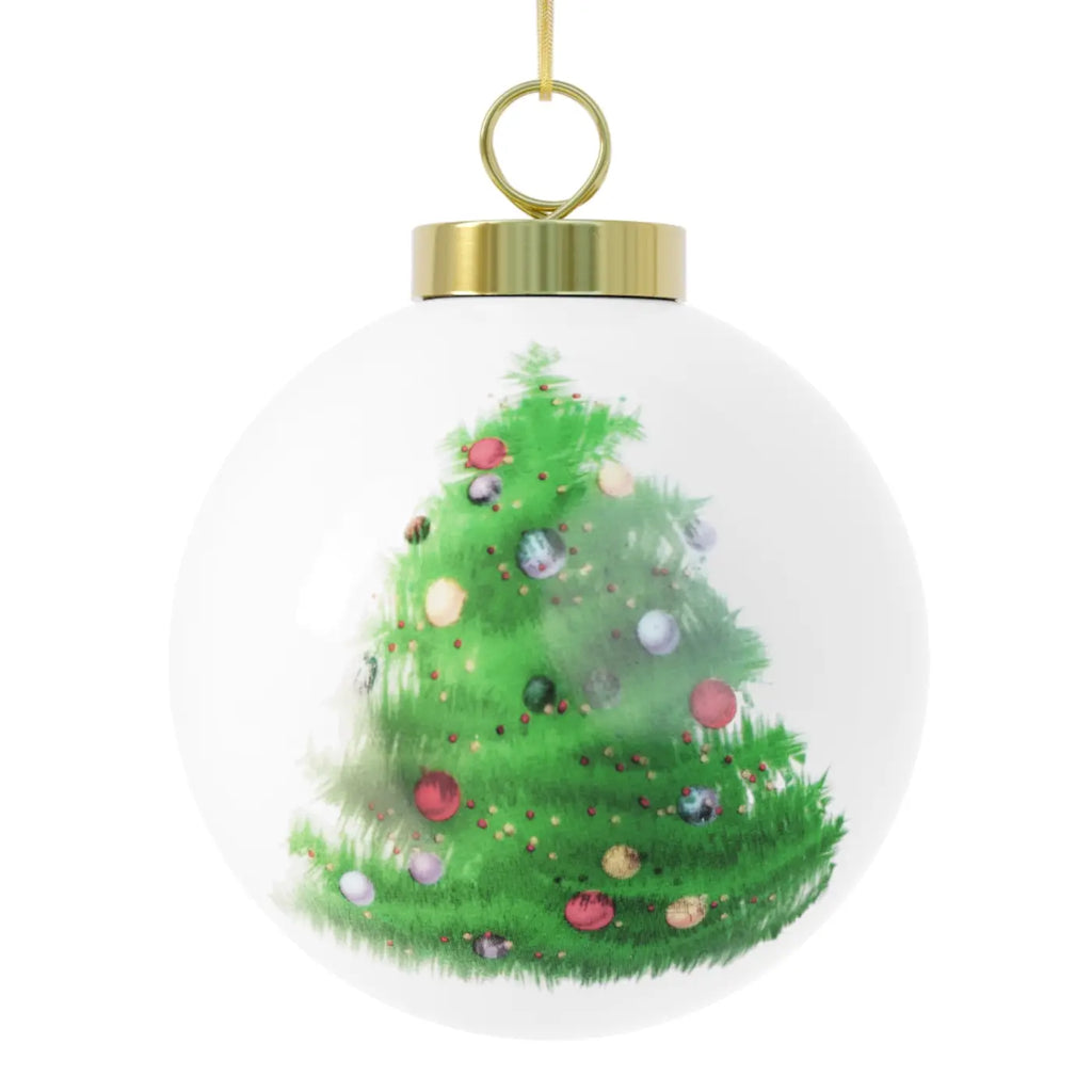 Dazzling Christmas Ball Ornament - Festive Touch Decor - DipaliZ