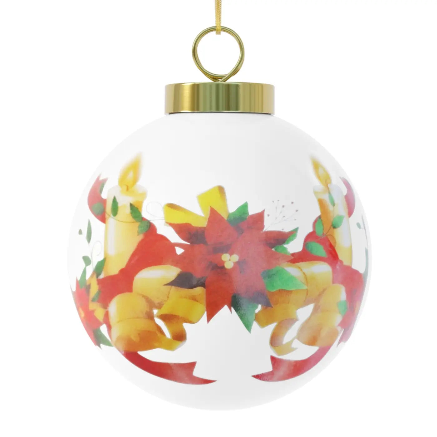 Dazzling Christmas Ball Ornament - Festive Touch Decor - DipaliZ