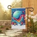 Festive Christmas Tree Banner - Poly Poplin Canvas Fabric - DipaliZ