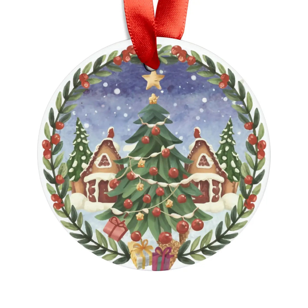Acrylic Ornament Houses - Christmas Tree Decor - DipaliZ