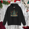 Festive Christmas Hoodie - Spacious Kangaroo Pocket - DipaliZ