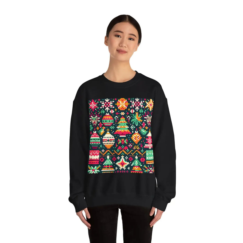 Festive Unisex Heavy Blend Sweatshirt - Holiday Comfort - DipaliZ