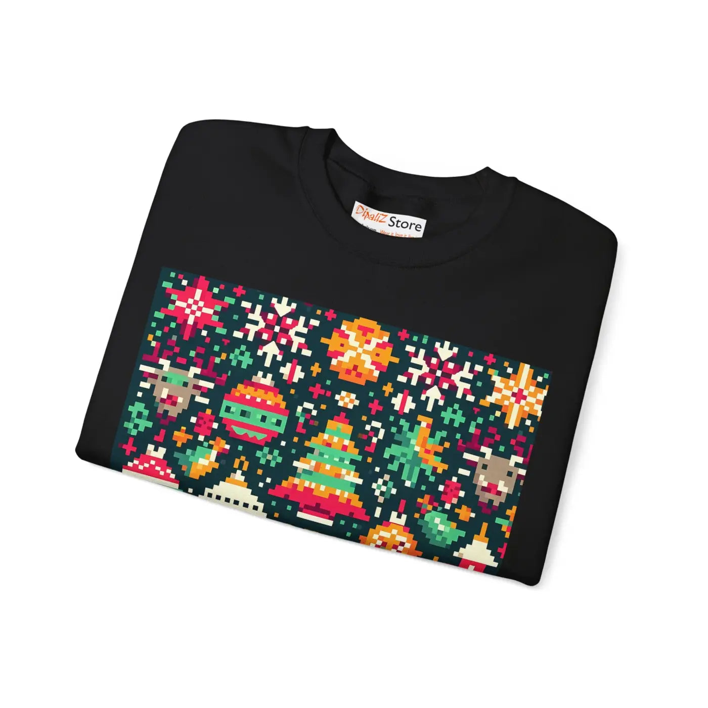 Festive Unisex Heavy Blend Sweatshirt - Holiday Comfort - DipaliZ