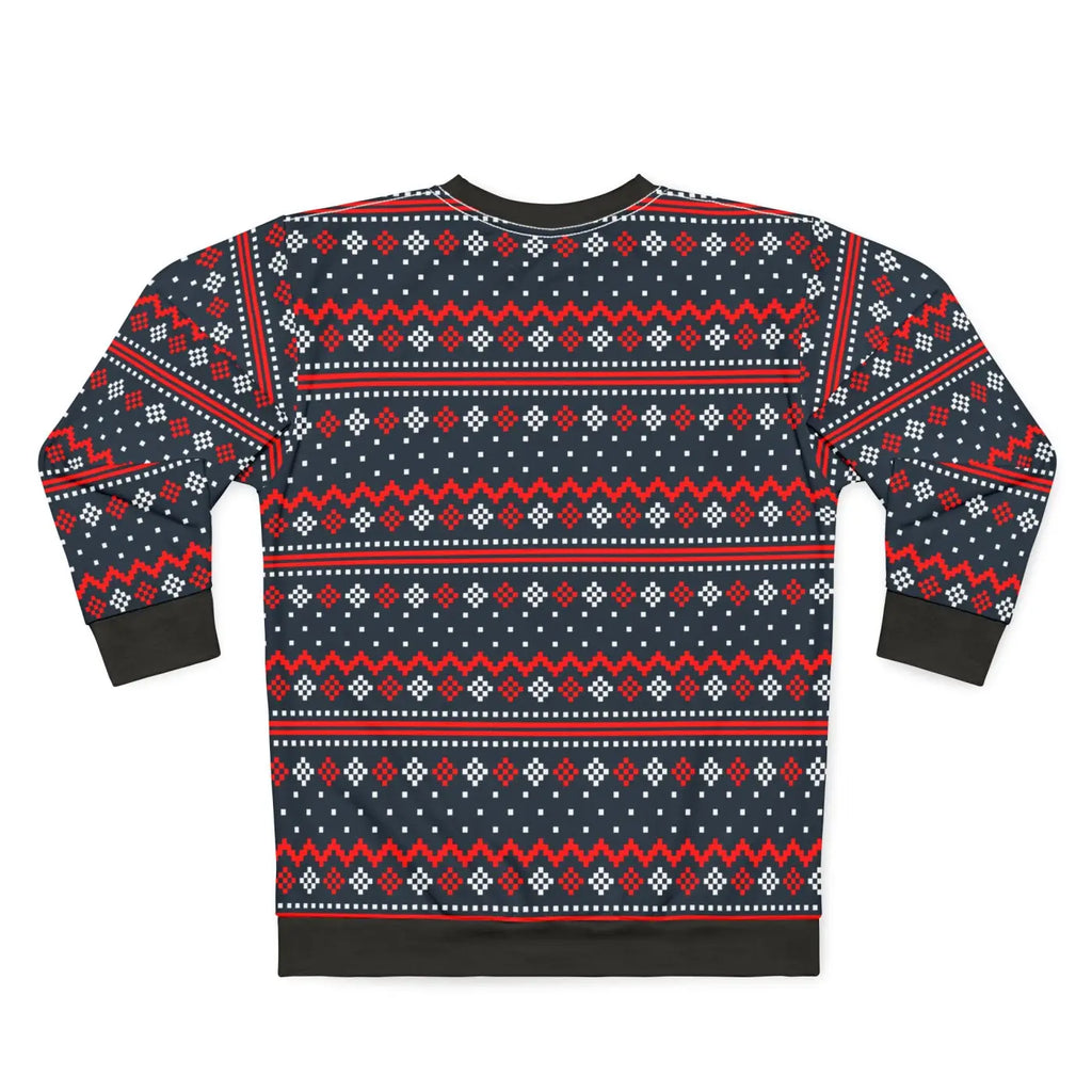 Ultimate Christmas Ugly Sweater - Festive Star Unisex - DipaliZ
