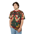 Joyful Christmas Vibe Cut and Sew Tee - Unisex - DipaliZ
