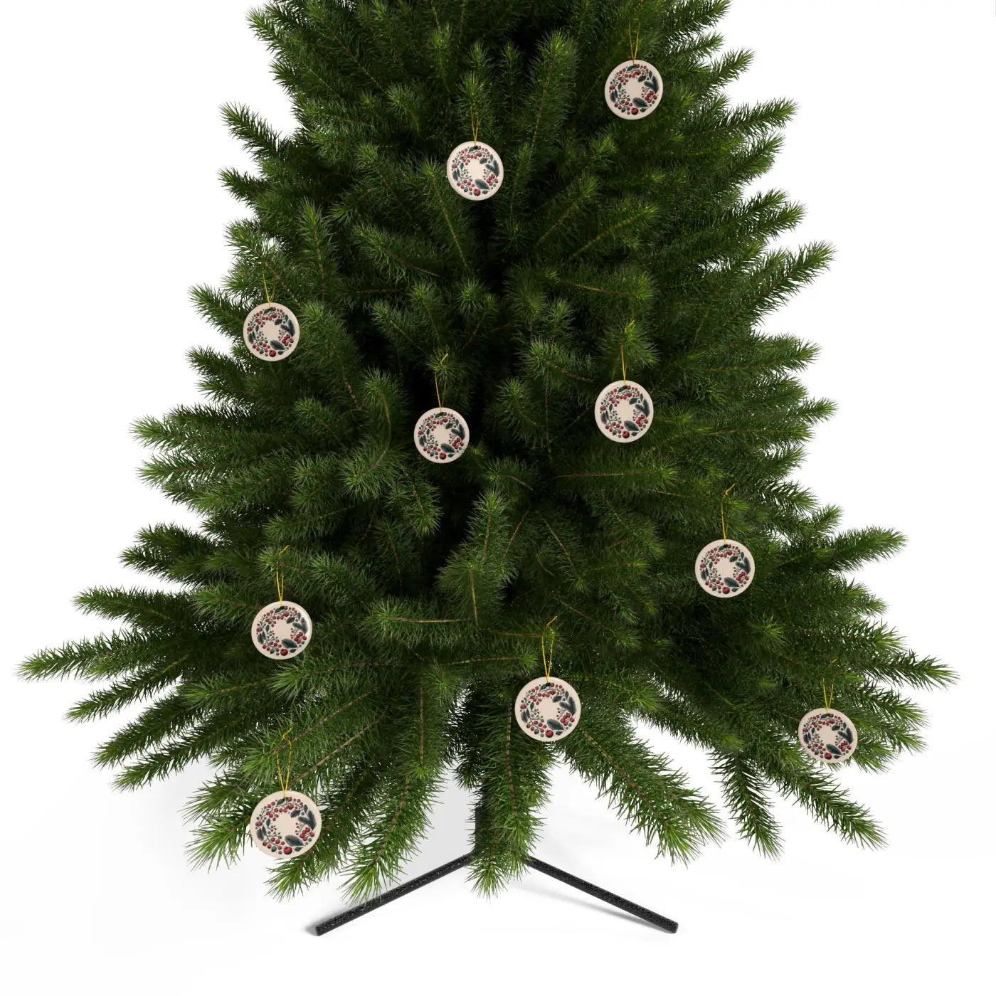 Stylish Ceramic Wreaths - Holiday Spirit Christmas Decor - DipaliZ
